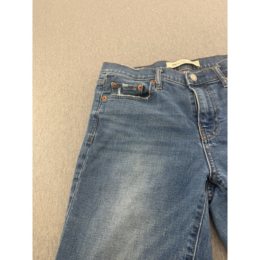 Gap Jeans Women's 28 Blue Best Girlfriend Distressed Denim - Picture 6 of 15